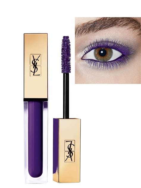 ysl purple mascara|yves saint laurent purple mascara.